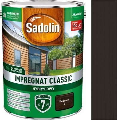 SADOLIN CLASSIC IMPREGNAT 4,5L PALISANDER