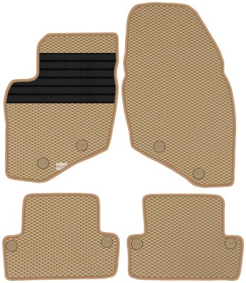 VOLVO S60 I 2000-2010 ALFOMBRILLAS GOMA PARA COCHE EVA  