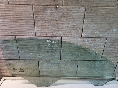 Скло двері правий перед kia pro ceed i фото №1