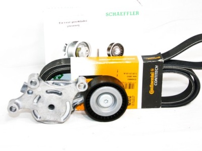 Натяжитель + ремень peugeot 206 2008 107 1007 207 hdi focus galaxy mondeo iv фото №1