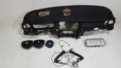 Bmw 5 f10 f11 hdp приборная панель консоль подушка безопасности натяжители фото №1