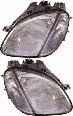 Фары лампы mercedes slk r170 комплект l+p фото №1