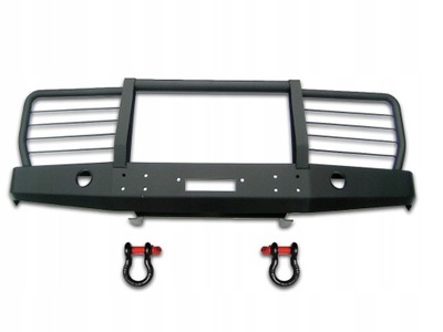 Бампер стальной передний перед nissan patrol y60 фото №1