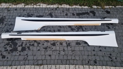 Молдинг защита порог левая mercedes w205 фото №1