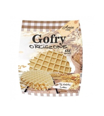 ANIA Gofry Orkiszowe 65g