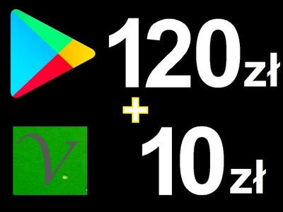 Karta Google Play 120zł Kod Prepaid Klucz Android