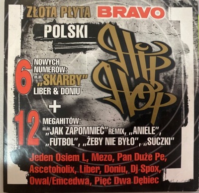 CD ZŁOTA PŁYTA HIP-HOP