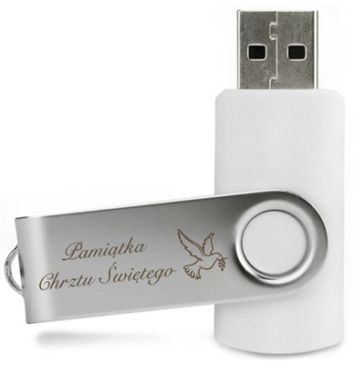 Pendrive Pamięć USB 1 GB z grawerem na Chrzest Św.