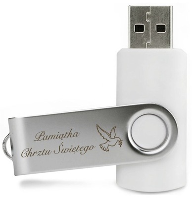 Pendrive Pamięć USB 8 GB z grawerem na CHRZEST ŚW