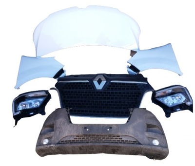 Перед капот бампер лампи renault master 3 iii iv 2.3 cdi lift 19-23r фото №1