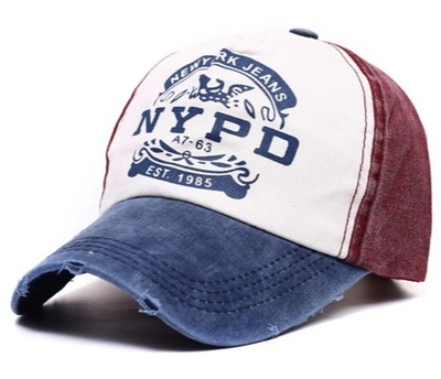 Czapka z daszkiem bejsbolówka vintage NYPD