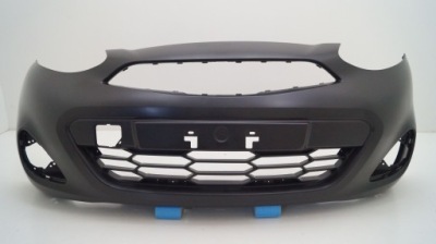 Nissan micra k13 lift 13-16 бампер передний k77 фото №1