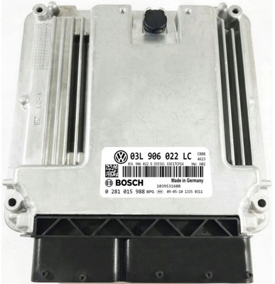 ECU VW GOLF 03L906022LC 0281015988 PLUG&PLAY