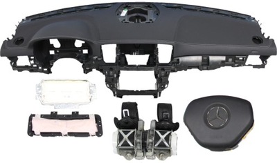 Приборная панель консоль подушка безопасности ремни mercedes ml w166 фото №1