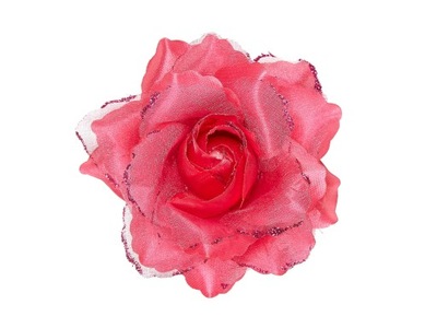 Przypinka kwiat Różowa Róża