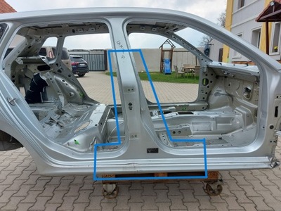 Skoda kamiq 658 порог правый ze стойка фото №1