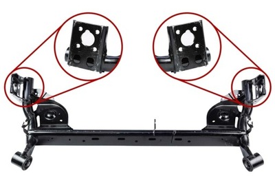 Zrz-re-037 nty балка заднего подвеска фото №1