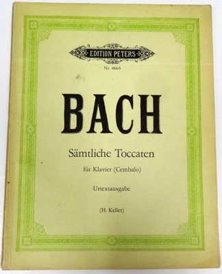Bach Toccaty na fortepian NUTY