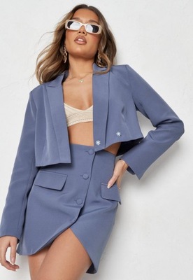 MISSGUIDED_KRÓTKA ELEGANCKA MARYNARKA J9703984 R.S