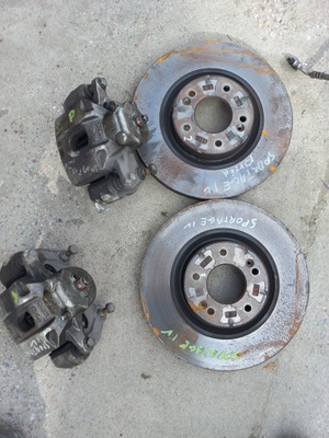 Kia sportage iv lift гальмівні диски гальмівні перед 320mm фото №1