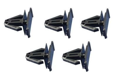 Jeep patriot compass клипсы защита нижний бампера подвеска 5szt 06508947aa фото №1