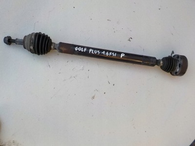 Приводной вал правая vw golf v plus 1,6 fsi фото №1