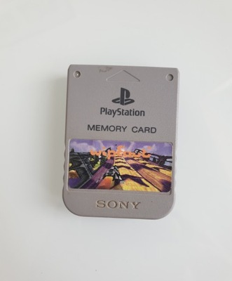 Oryginalna karta pamięci Sony PlayStation PSX PS1 PSone SCPH-1020