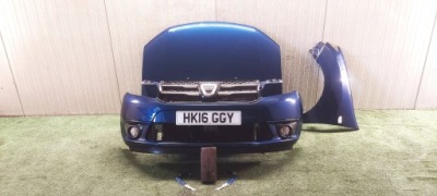 Pas передній+ радіатор logan ii sandero ii stepway ii 12-20 1.5dci lak:terpr фото №1