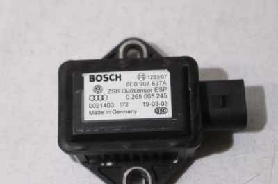 Датчик esp audi a4 b6 1.9 tdi 8e0907637a фото №1