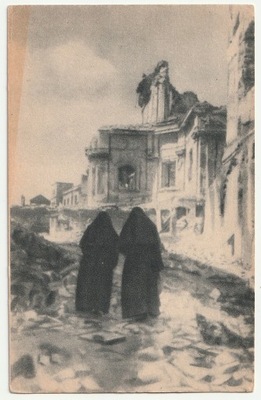 Warszawa: Les ruines de l’Eglise des Soeurs