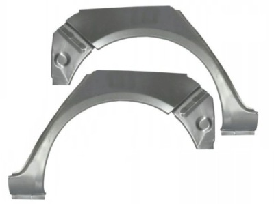 Ремкомплект крила задня права + ліва комплект skoda fabia ii 2 2006-2015 фото №1