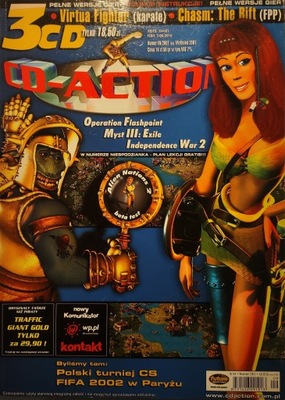 CD-Action 9/2001 64 brak płyt