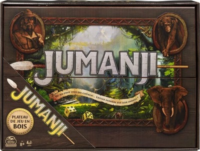 Spin Master 6062543 Jumanji Gra Planszowa Retro FR