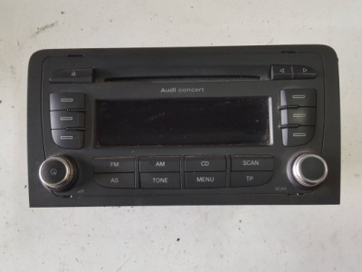 Audi a3 8p lift 08-12r радіо concert радіопрогравач 8p0035186s фото №1