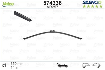 ЛИСТ ДВІРНИКИ 350MM SILENCIO XTRM VM257 BMW 5 17-/FORD GALAXY 17-/S-MAX