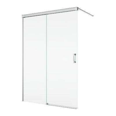SanSwiss drzwi prysznicowe lewe 120x200cm srebrny