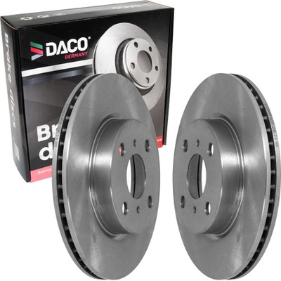 Тормозные диски тормозные daco toyota iq 09- перед фото №1
