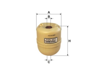 FILTRON FILTER OILS DAF 85 CF 95 XF CF 75 CF 85 DB XF 95 BOVA FUTURA  