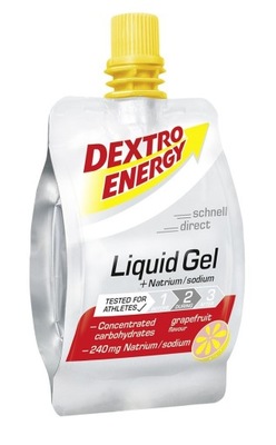 Dextro Energy żel energetyczny o smaku grejpfrutowym z sodem 18szt.