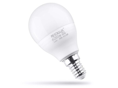 Żarówka LED E14 7,5W – 3000K Jasność