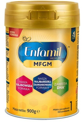 ENFAMIL PREMIUM MFGM 1 mleko początkowe 900 g