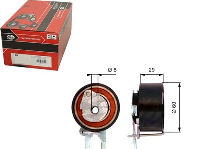 Ролик натягувача citroen c2 enterprise 1.4 hdi фото №1