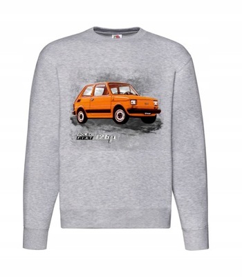 MAŁY FIAT 126p BLUZA MALUCH AUTO S,M,L,XL,XXL