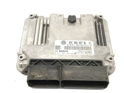 VW TIGUAN КОМПЬЮТЕР ECU ДВИГАТЕЛЯ 1,4 03C906027BL