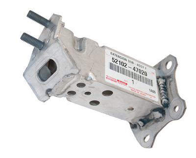 Toyota prius 2015+ абсорбер кронштейн  бампера перед правый  оригинал фото №1