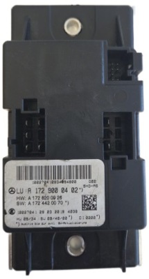 Модуль обдув mercedes a1729000402 фото №1