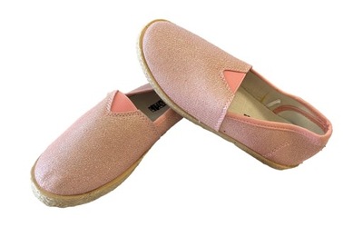 BUTY DZIEWCZĘCE espadryle róż *32 wkł. 19,5 cm