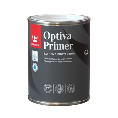 TIKKURILA OPTIVA Primer Farba Podkładowa 0,9L