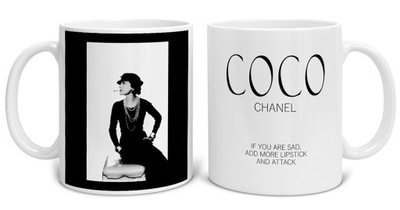 KUBEK COCO CHANEL 330ml prezent dla dziewczyny MUG