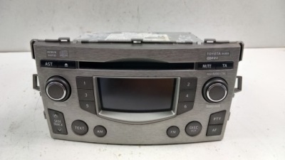 Toyota corolla verso ii радіо cd 86120-0f060 фото №1